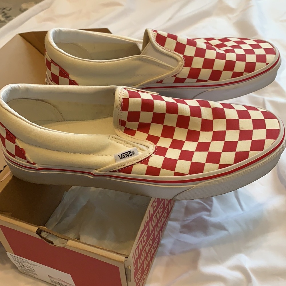 VANs VANs VANs 🔥 🔥 🔥 Red checkered